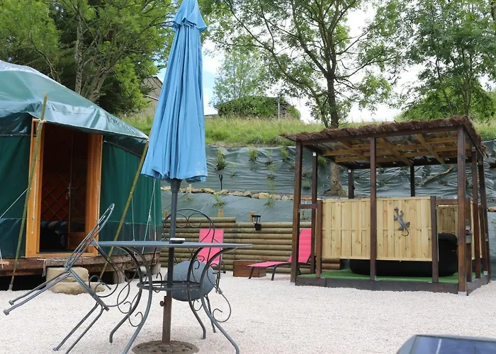 אוהל מפואר Yourtes Coccinelles *